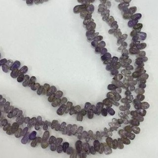 อเมทิสต์ทรงหยดน้ำ Amethyst drop shape