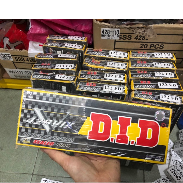 แหวน Rantai DID VIX T ขนาด 428x114 สีเงิน