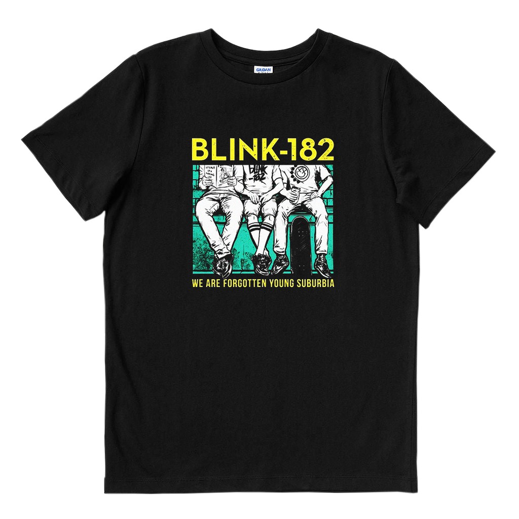 ผ้าฝ้ายแท้Blink 182 - ลืม | เสื้อยืด พิมพ์ลายวงดนตรี | เพลงเมอร์ช | Unisex | วงดนตรี MERCH | เสื้อยื