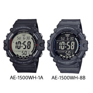 นาฬิกา Casio AE-1500WH ของแท้ รุ่น AE-1500WH-1A ,AE-1500WH-8B รับประกัน 1 ปี