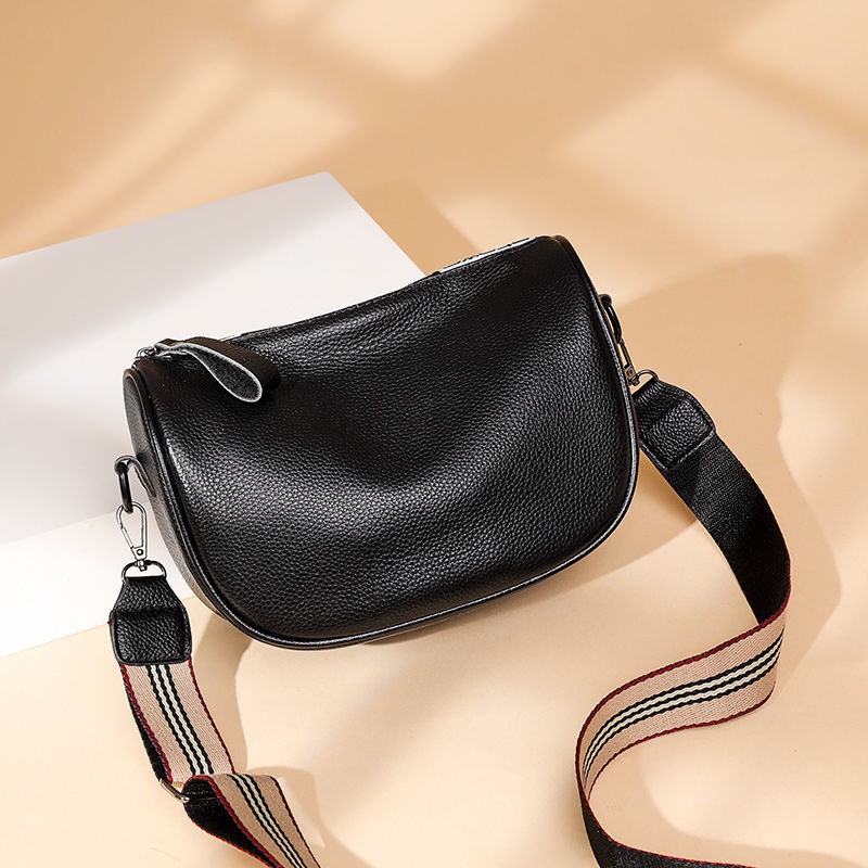 กระเป๋าหนังจิงโจ้หญิง2021แฟชั่นใหม่ชั้นแรกหนังกระเป๋าสะพายกระเป๋า Messenger ได้ง่ายกระเป๋าผู้หญิงป่า