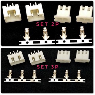 Socket JST Connector 2P,3P / ซ็อกเก็ตเชื่อมต่อ