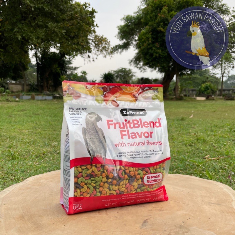 Macaw Fruitblend Bird Feeder Pellet Fruits Parrots IMuA Shopee Thailand