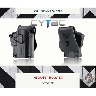 🔫 ซองพกนอก ซองโพลิเมอร์  Polymer รุ่น Mega-Fit Holster Universal ใช้ได้หลายรุ่น มีทั้ง ขวา และ ซ้าย