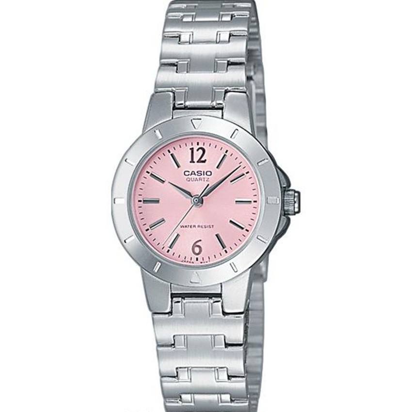 Casio นาฬิกาข้อมือผู้หญิง สายสแตนเลส รุ่น LTP-1177A,LTP-1177A-4A1,LTP-1177A-4A1DF