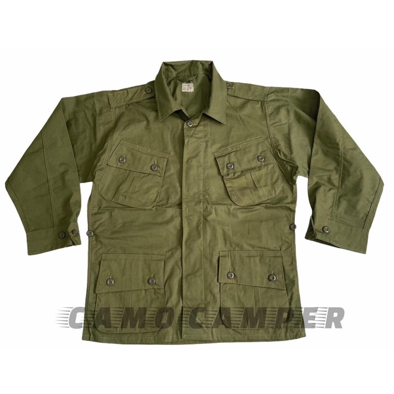 เสื้อทหาร เสื้อกระเป๋าเฉียง เวียดนาม OG  Repro Pattern Vietnam  War ผู้ที่ชื่นชอบแนว Military style 