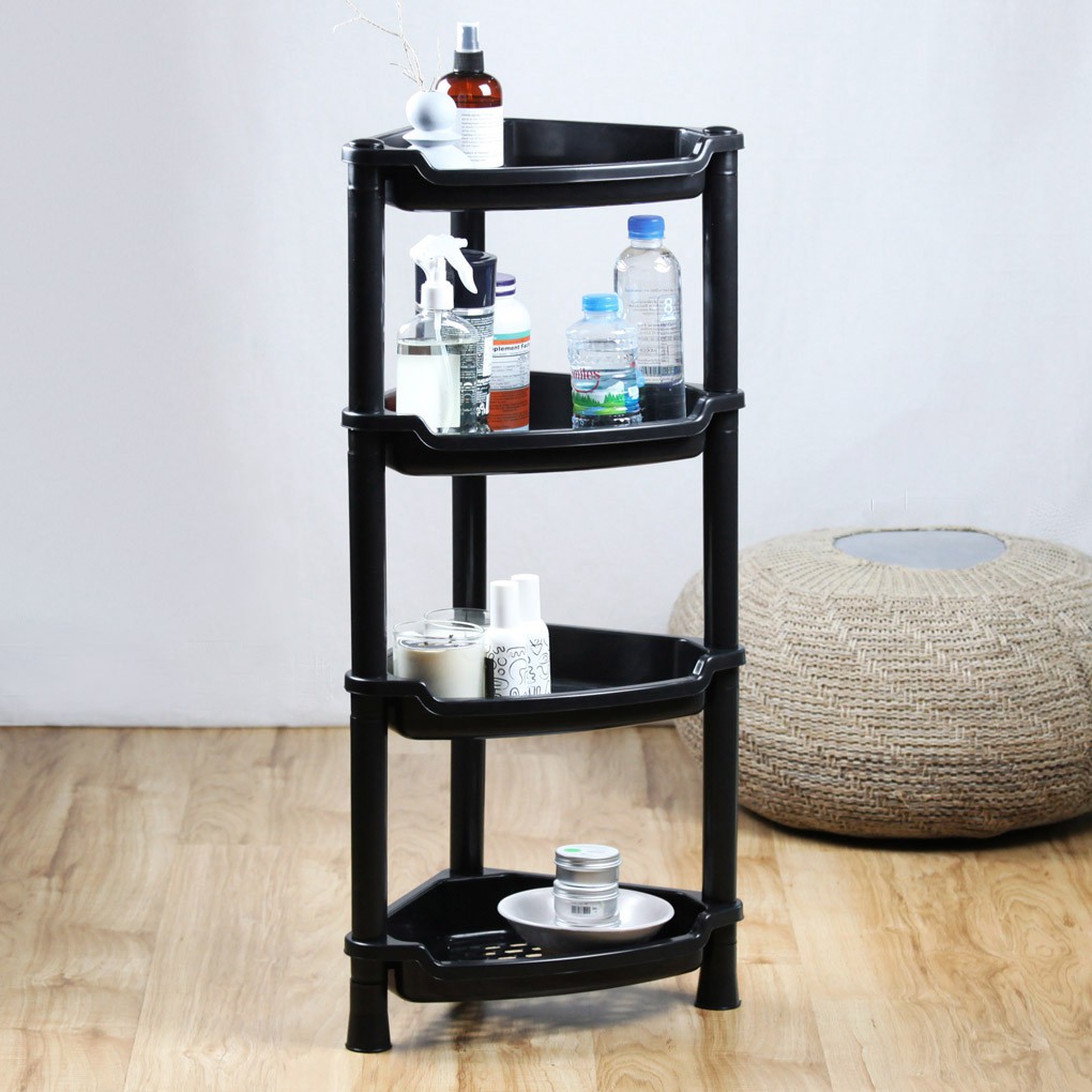 ชั้นวางของพลาสติก 4 ชั้น (No.315/4 เข้ามุม) - รูปที่ 2