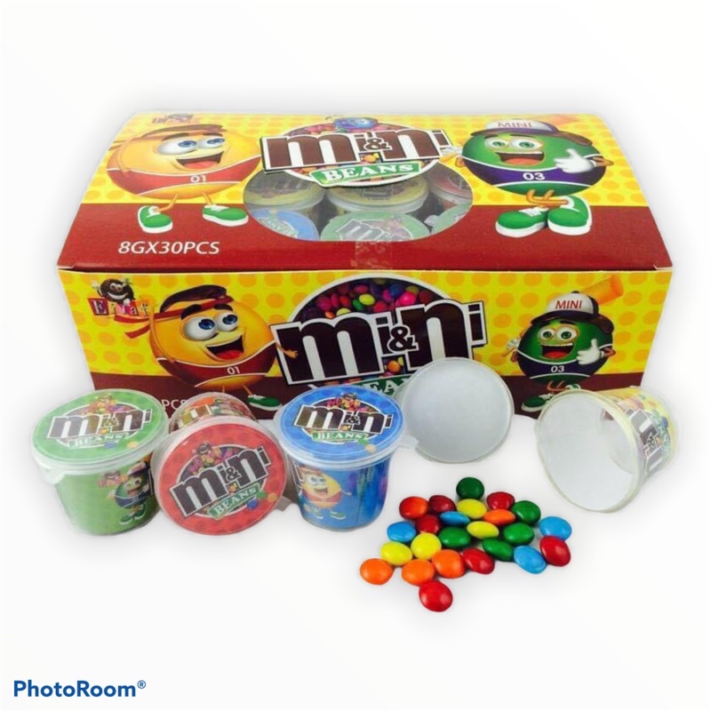 ช็อกโกแลตเอ็มแอนด์เอ็น(M&N) 1 กล่อง บรรจุ 30 กล่อง
