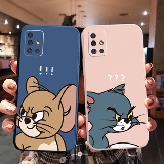 เคสโทรศัพท์มือถือแบบนิ่ม ขอบสี่เหลี่ยม ลาย 0 สําหรับ Samsung Galaxy A31 A32 4G A52 A72 5G A11 A51 A20S