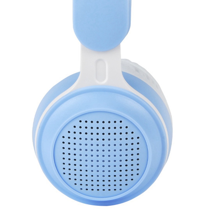 Rabbit Ear Headphones LED Lights Computer Headphones Headset Bluetooth ...