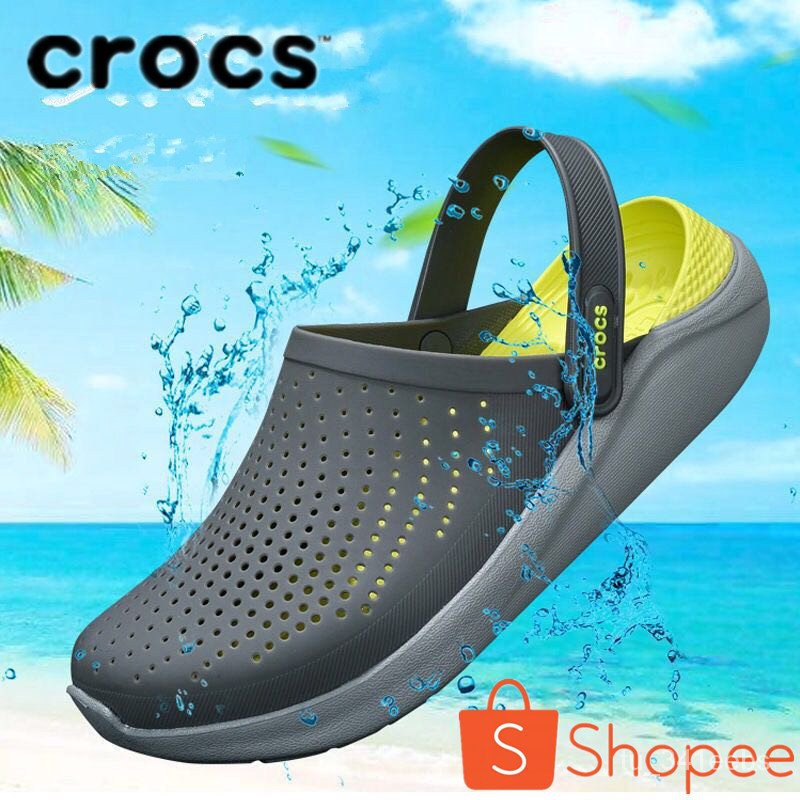 【สินค้าอยู่ไทยพร้อมส่ง】100% แท้ Crocs LiteRide Clog รองเท้าแตะรองเท้าแตะ ถูกกว่าshop
