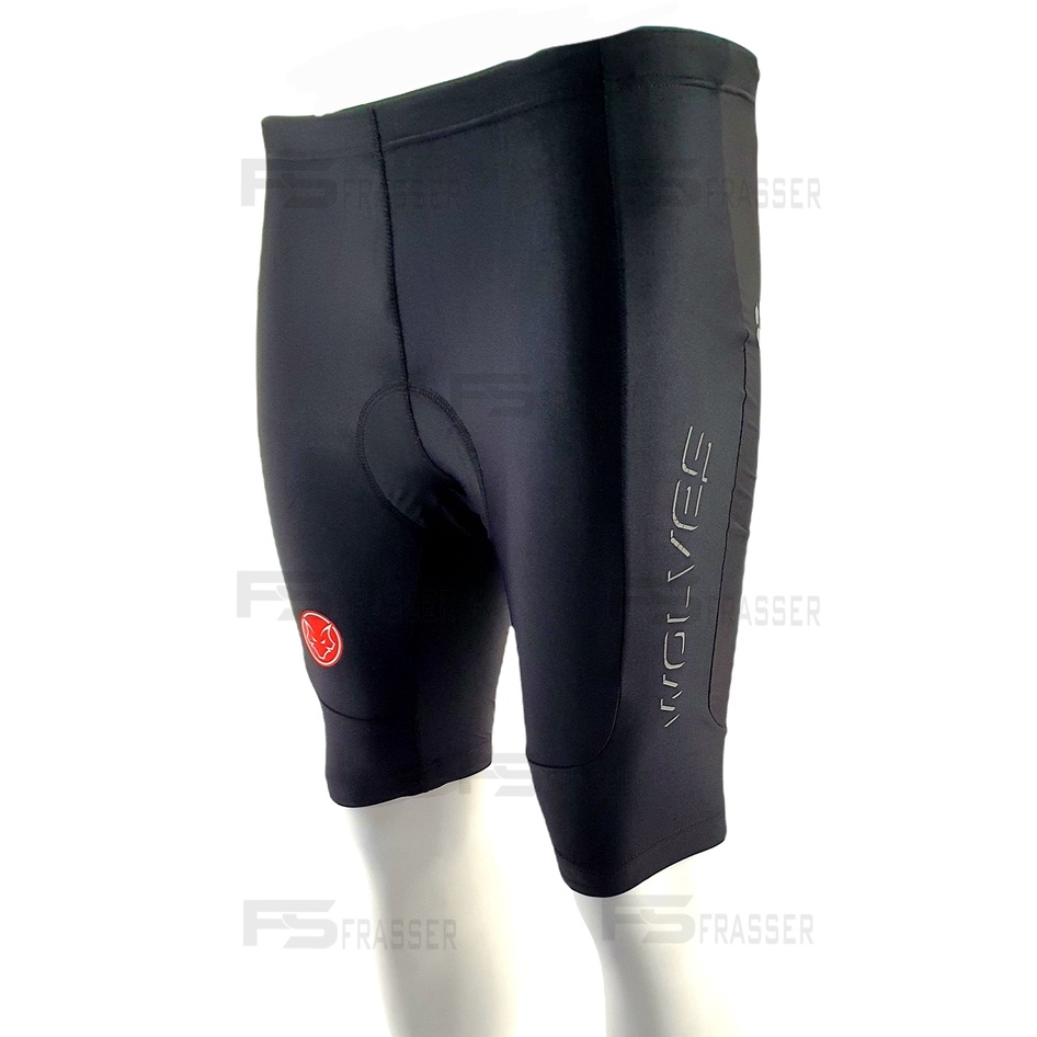 กางเกงปั่นจักรยานขาสั้น Dick Wolves Original พร้อม Gel Padding Zf