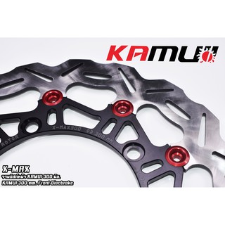 จานดิสก์หน้า/หลัง XMAX 300MM/245MM KAMUI 2TONE