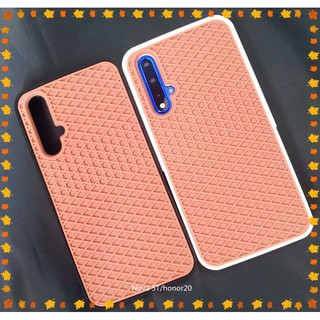 เคสโทรศัพท์มือถือยาง แบบนิ่ม ลายวาฟเฟิล สําหรับ huawei Nova 3i 5T 7i Y6 pro Y7 2019 Y7A Y9prime Y6P Y7P Y8P Y7A 2020 Nova 7i P30 Lite Nova4e