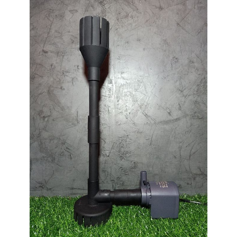 ชุดสกิมเมอร์ 2.5"สะดือเทียม4"สำหรับตู้ปลา,บ่อปลา สูง 15",18",20",24"(มีแบบรวมปั๊มน้ำ)