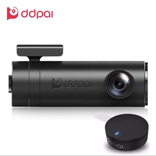 กล้องติดรถยนต์ DDPai Mini มีรีโมท Dash Cam 1080 มุมมองภาพ140องศา  G-Sensor บันทึกและจัดเก็บวิดีโอโดยอัตโนมัติ WDR