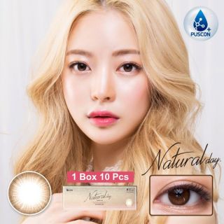 🐰O-Lens natural day brown (แบ่งขายเป็นคู่)💛