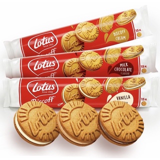 (ลดเพิ่ม 50% สูงสุด 100 ใส่โค้ด INCLV33) Lotus Biscoff บิสกิตคาราเมลสอดไส้บิสคอฟ