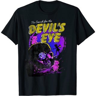 ผ้าฝ้ายคอกลมเสื้อยืด พิมพ์ลาย Disney The Rescuers Search For The Devils Eye สําหรับผู้ใหญ่from S-4XL