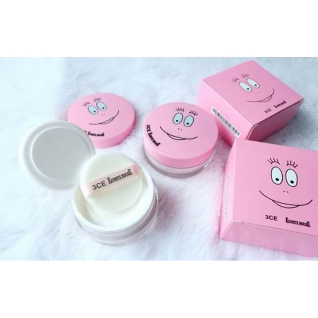 3ce barbapapa แป้งฝุ่น 3ce เนื้อโปร่งแสง