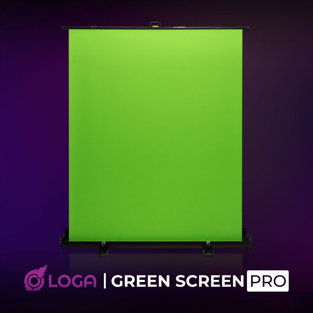 LOGA Green screen PRO กรีนสกรีนสำเร็จรูป พับเก็บได้ logathailand