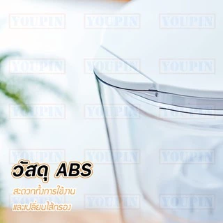 PHILIPS Micro X- Clean Plus AWP2937WH/AWP2941WHT/97 เหยือกกรองน้ำ สีขาว3.4L