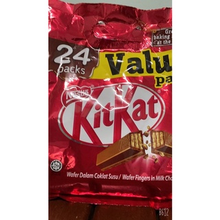 ช็อกโกแลตคิทแคท ( Kitkat Chocolate ) 1 ถุง บรรจุ 24 ห่อ