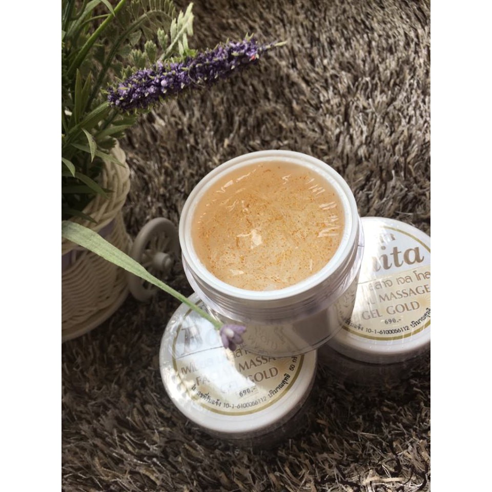 Bonita Facial Massage Gel gold