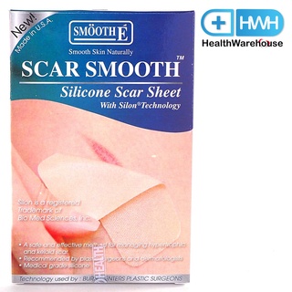 Smooth E Scar Smooth Silicone Scar Sheet 1 ชิ้น แผ่นแปะลบรอยแผลเป็น