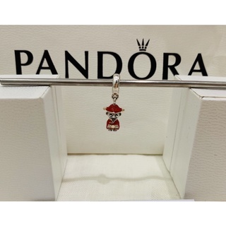 Pandora chinese god of wealth dangle charm ชาร์มเทพเจ้าโชคลาภ ทอง14k แท้100%