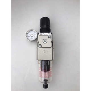 SMC AWD20-02, AWD20-02G Micro Mist Separator Regulator ชุดกรองลมขนาดเล็ก 1/4”(2 หุน)