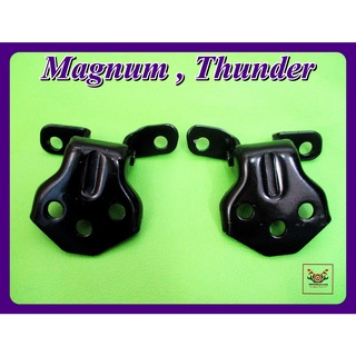 MAZDA MAGNUM THUNDER LOWER DOOR HINGE ( RH&amp;LH ) "BLACK" SET // บานพับประตู ล่าง สีดำ (1 คู่) สินค้าคุณภาพดี