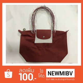 ✨ใหม่ ของแท้ พร้อมส่ง ✨ Longchamp Le Pliage Neo size S หูยาว สีแดง