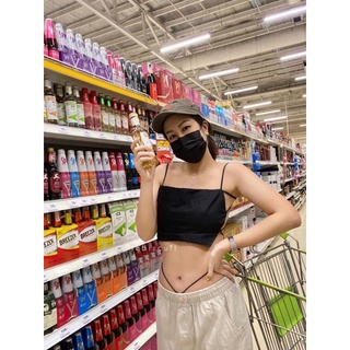 เสื้อครอปสายเดี่ยวโชว์หลัง สายฝอ