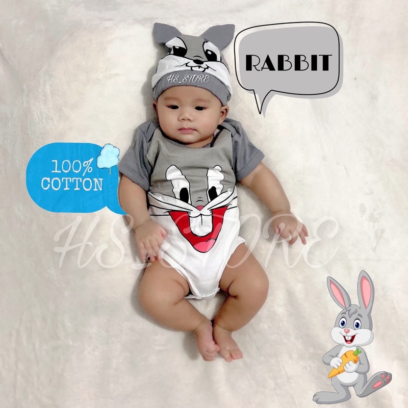 ! RABBIT BABY JUMPER / ผ้าเด็ก / ผ้าเด็ก / BABY JUMPER / BABY COSTUME!