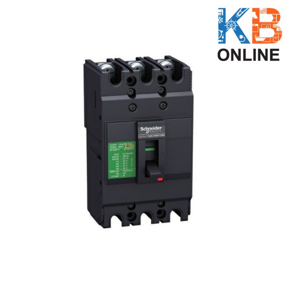 🔥สินค้าพร้อมส่ง🔥 เมนเบรกเกอร์ EZC100F3030 3P 30A 415V 30KA Circuit breaker EZC100H3030 3P 30A 415V 3