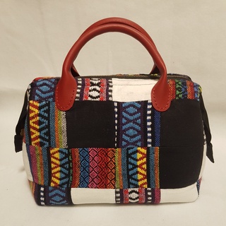 ส่งฟรี (W7) กระเป๋าแฮนด์เมด HANDMADE OPEN WIDE ZIPPER BAG