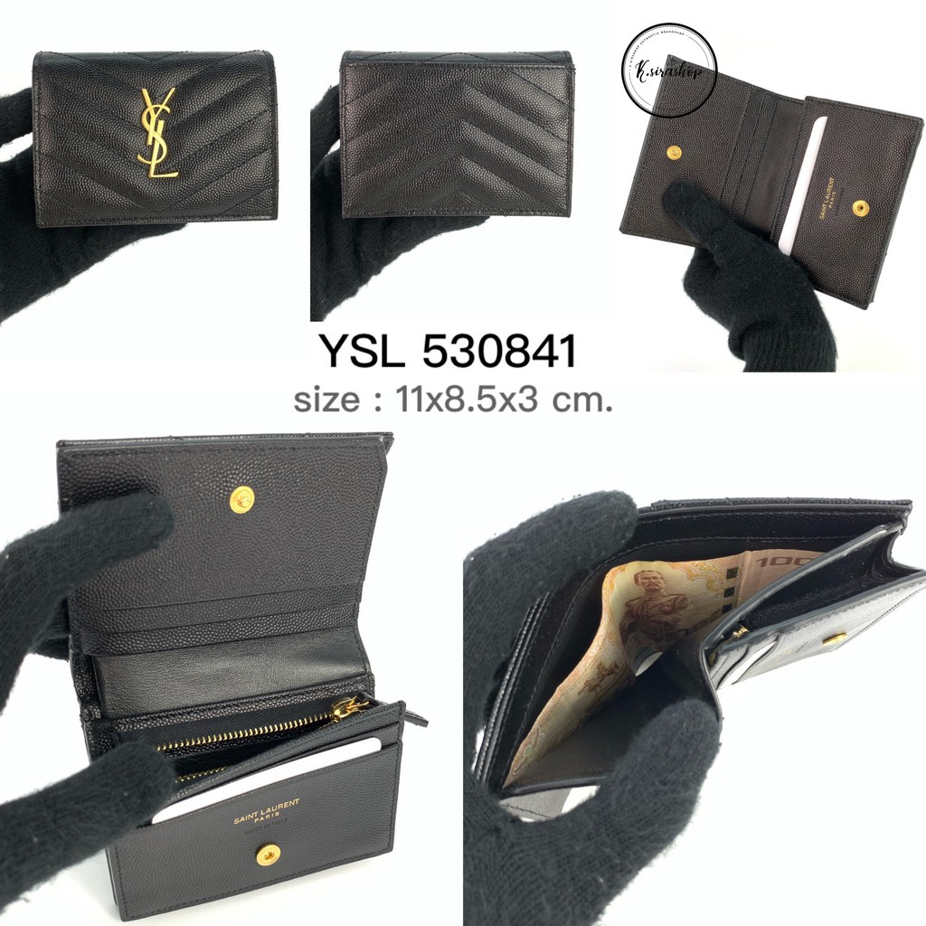 New Ysl BiFold Wallet kclvbde1hg ThaiPick