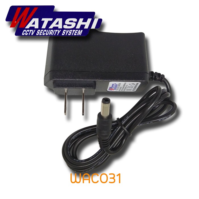 Adapter กล้องวงจรปิด Watashi รุ่น WAC031 อแดปเตอร์สำหรับกล้องวงจรปิด 12V 1000mA