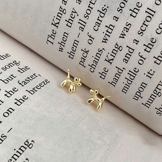 พร้อมส่ง🐶Mini puddle earrings 925