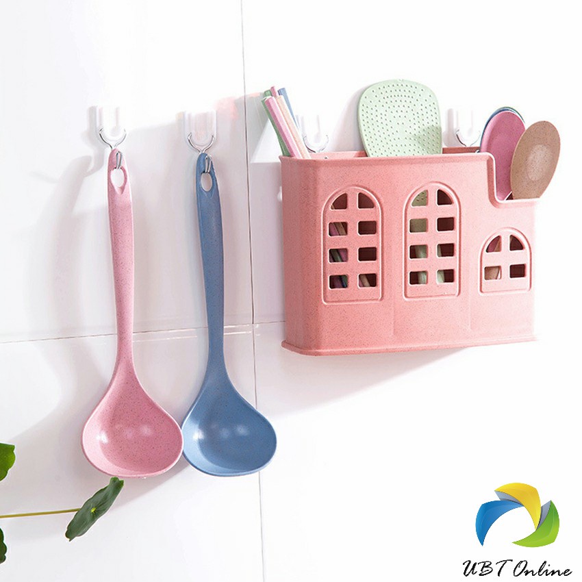 UBT ช้อนซุปทำจากฟางข้าวสาลี กระบวยตักอาหาร กระบวยซุป พลาสติก Plastic soup spoon with long handle ราคา ถูกที่สุด ดีลบีเคเค แกลเลอรีภาพที่ 8