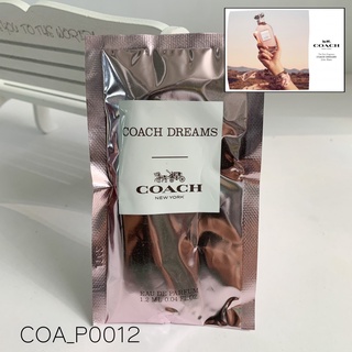 น้ำหอม Coach Dreams EDP 1.2 ml (หัวสเปรย์)