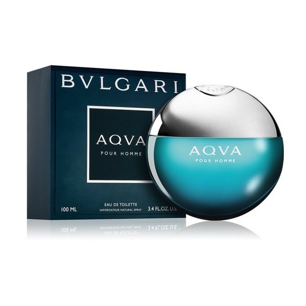 Bvlgari Aqva Homme EDT 100 ml. กล่องซีล ป้ายไทย