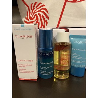 Clarins Hydra-Essential Serum Collection (3pcs) ของแท้100%