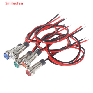 [Smileofen] ใหม่ ไฟเตือน led P67 6 มม. 3v 5v 6v 12v 24v 220v กันน้ํา