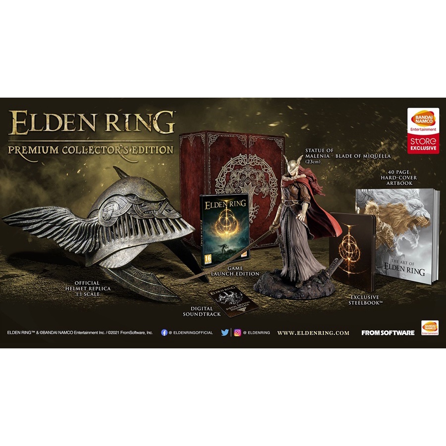 (มือ1) Elden ring collector premium edition