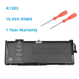 New 10.95V 95WH A1383 Laptop Battery For Apple MacBook Pro 17&amp;quot; 2011 A1297 020-7149-A10 MC725LL/A MD311LL/A MB604LL/