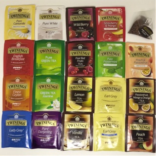 🍃Twinings tea 🔥ถูกที่สุด 🔥ชาทไวนิงส์ ชาอังกฤษแท้ 100% แยกขายเป็นซอง คละรสได้