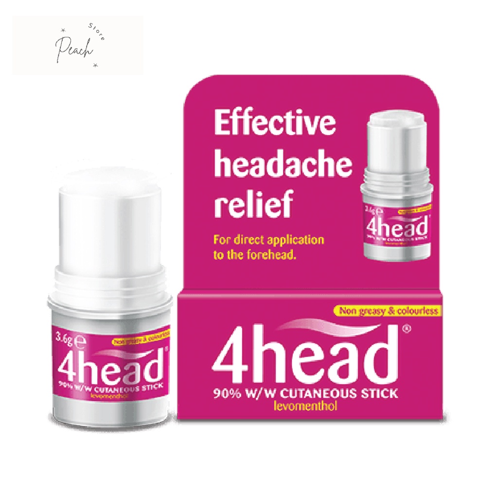 4head stick แก้ปวดหัวไมเกรน