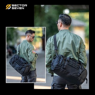 Sector Seven Duffel bag กระเป๋าสะพายข้างพับได้ 25L